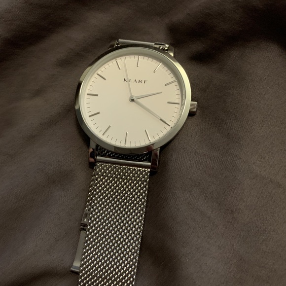 Klarf minimalist silver watch - Picture 6 of 6